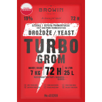 Browin destilleerimisp&auml;rmi Turbo GROM 72h 403200, 120 g, 19% alkohol, 25 L partii, 6-8 kg suhkrut