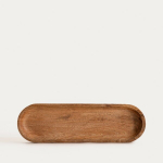 Homla piklik serveerimisalus Kesar, 35x11 cm, pruun