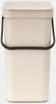 Brabantia pr&uuml;gikast Sort and Go, 12 l, liivakarva