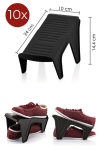 Aberto Design kingariiulite komplekt 08006-10, must, 24,4x11,5x14,2 cm, 10 tk.