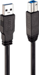 USB kaabel - LINDY USB 3.0 A/B aktiivkaabel, pikendus otse seadme &uuml;hendamiseks, 10 m, must