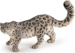 Figurine sn&oslash;leopard - PAPO - VILL LIV - Barn - Innend&oslash;rs - Gr&aring;