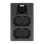 Aku Kahe kanali laadija komplekt ja NP-FZ100 aku Newell DL-USB-C Sony jaoks
