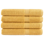 vidaXL saunalina SOLUND 4 tk, kuldne, 80 x 200 cm, 600 gsm