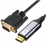 CO2 HDMI - VGA KAABLI ADAPTER MUUNDUR FULL HD 1080P 60HZ 3M