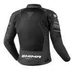 Suvine linna mootorratturi jakk SHIMA MESH PRO 2.0, must, suurus XL
