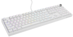 Genesis Thor 404 Rgb mehaaniline klaviatuur, Outemu Peach Silent, valge