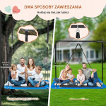 Kiik lastele kurepesa suur aed 152 cm