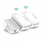 Tp-link powerline wlan tl-wpa4220t kit 600mbps wi-fi 300mbps