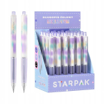 Starpak Square automaatne pliiats, 0,7 mm, must tint