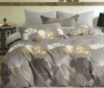 Eurofirany kahepoolne puuvillsatiinist voodipesukomplekt SBA-157, 200x220 cm, 3-osaline