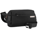 Meeste v&auml;ike must Peterson Light City Crossbody lukuga tekstiilist kott