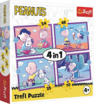 Pusle Trefl Snoopy 4-&uuml;hes 34691 4 pusled