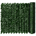 Kunsthekk Ivy r&otilde;du seinale aia &auml;&auml;rde, 3 m x 50 cm