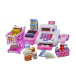 Shop Cash Register with Calculator Accessories