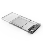 V&auml;lise k&otilde;vaketta adapter Orico 2139C3 2.5" HDD|SSD USB-C 5Gb|s Disk Drive - Transparent