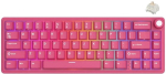 Klaviatuur Royal Kludge ROYAL KLUDGE R65 Berry Red m&auml;nguklaviatuur beež l&uuml;liti