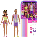 Moe nukkude komplekt Barbie Style Fashion Dolls Set Beach Inspired Looks Mattel, JJP05, 2 tk.