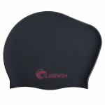 Ujumism&uuml;ts Latswim Long Hair Cap Black/Magenta