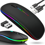perf.ee Juhtmevaba optiline hiir slim 2,4 GHz, must