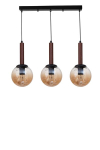 Opviq rippvalgusti 9070-5, pruun/must