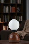 Asir laualamp 8898-3, pruun/valge