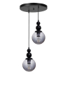 Opviq rippvalgusti 9054-2, must/hall