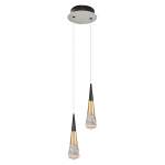Asir riputatav LED-valgusti 2817-2A, must