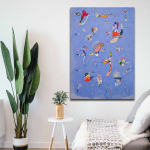 Asir riputatav dekoratsioon 70100KANDINSKY033, 70x100 cm