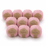 Fibra Natura Papyrus l&otilde;ng, 10 tk 50 g, roosa l&otilde;ng kudumiseks