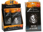 Halloweeni aknakaunistus-kardin, 75x155 cm