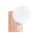 Sollux Lighting seinalamp Bulbo, pruun/valge