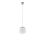 Sollux Lighting ripplamp Ugo 20, hallikaspruun