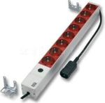 Bachmanni 19" vooluriba, 8 pistikupesa, 2300w, Iec320 C14