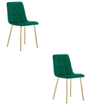 2-osaline s&ouml;&ouml;gitoolide komplekt Kara, roheline/kuldne
