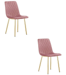 2-osaline s&ouml;&ouml;gitoolide komplekt Turin, roosa/kuldne
