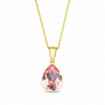 H&otilde;bedane ripats &bdquo;Crystal Drop (Light Rose)&ldquo; Preciosa&reg; kristallidega