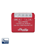 Smart Relay - Shelly Wave 1PM Mini LR 2000W 110-240V AC Siseruum