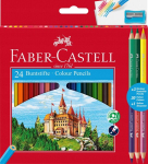 Faber-castell "lossi" pliiatsid, 24 v&auml;rvi