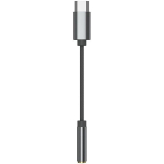 Heliadapter - KZ AM01 USB-C 3.5 mm heliadapter DAC 160 &Omega; 20&ndash;20 000 Hz grafiit