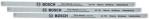 Bosch Precise 150 mm reciprocating saw blade set of 3 (durable bi-metal blade for precise cuts in metal/plastic/softwood)