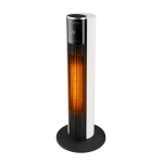 2000 W ventilaatoriga keraamiline k&uuml;tteseade KD11788, puldi, puutepaneeli ja LED-ekraaniga