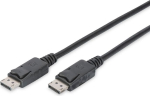 Displayport kabel Digitus 2m 4k 60hz lukuga, Dp Mees - Punane