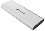 V&auml;lise k&otilde;vaketta adapter Natec kettaboks External SSD Enclosure RHINO M.2 NVME USB-C 3.2 arctic h&otilde;bedane