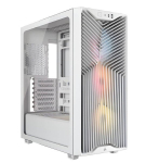 Korpus PC korpus - CORSAIR - 3200D RS ARGB - Keskmine torn - 3 RS120 ARGB ventilaatorit - Valge