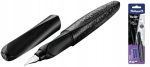 Pelikan Twist Black Structure t&auml;itesulepea, M, 2 sinise t&auml;idisega