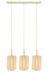 Ripplamp Lucide Corina E27, 3x40w, kreem