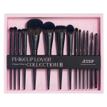 Meigipintslite komplekt Jessup Makeup Lover Collection III Elegant Black T336-G, 14 tk.
