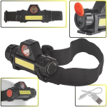 Esilatern Led Cob 3w + Xpe, 200 lm, 800mah, Usb laadimine