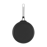 Ambitioni pannkoogipann Qualum Basic kattega Mossa, 26 cm, must/hall